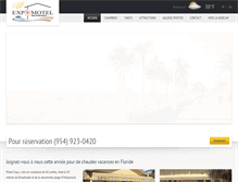 Tablet Screenshot of motelexpo.com